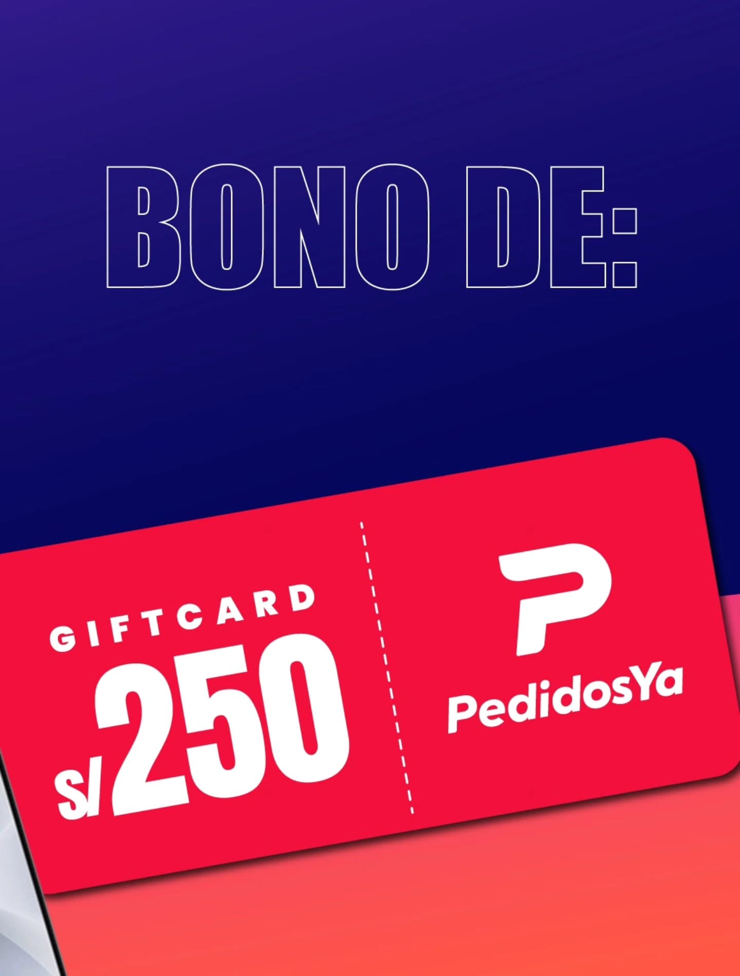 Sorteo bono Uber S/250