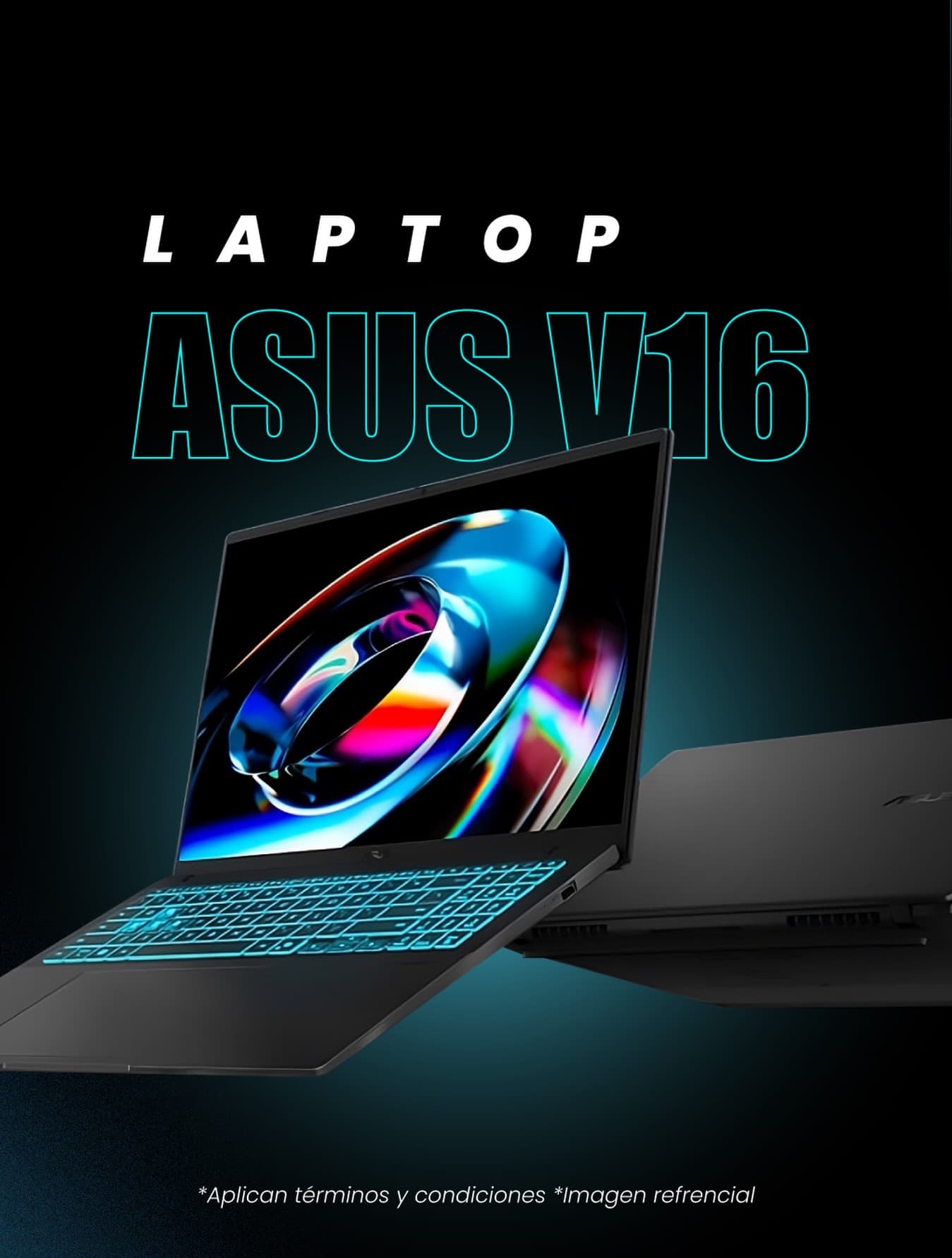 Sorteo laptop ASUS V16
